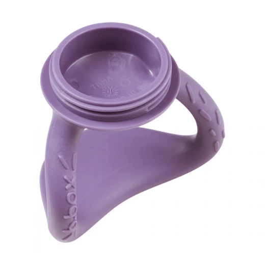 b.box Chill + Fill Refillable Teether, Blush, Soothing Baby Teether with Textured Silicone & Fillable Cooling Chamber, Safe Relief for Teething Gums, BPA-Free, Dishwasher Safe, 3m+ peony - B.Box - Image 2