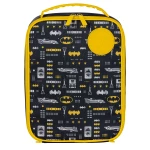 b.box Insulated Flexi Lunchbag, Batman Edition, Machine Washable, Eco-Friendly, Fits Multiple Lunch Combos, Recycled Polyester, For Kids