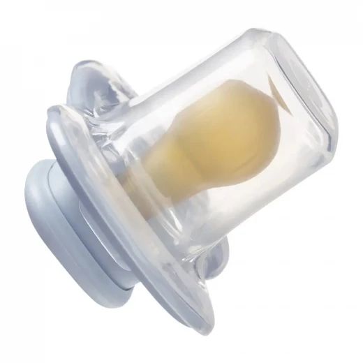 b.box Natural Rubber Pacifiers 0–6 Months, 2-Pack with Protective Cover, Soft Ocean/Sky Colors, BPA-Free, Natural Latex Nipple, For Breastfed Babies - B.Box - Image 14