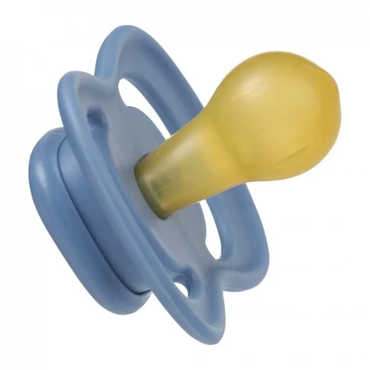 b.box Natural Rubber Pacifiers 0–6 Months, 2-Pack with Protective Cover, Soft Ocean/Sky Colors, BPA-Free, Natural Latex Nipple, For Breastfed Babies - B.Box - Image 7