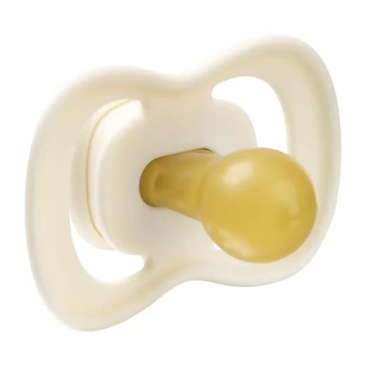 b.box Natural Rubber Pacifiers 0–6 Months, 2-Pack with Protective Cover, Soft sage/vanilla Colors, BPA-Free, Natural Latex Nipple, For Breastfed Babies - B.Box - Image 5