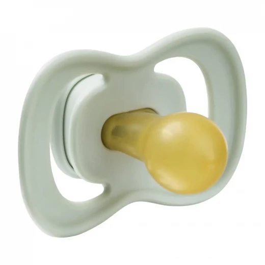 b.box Natural Rubber Pacifiers 0–6 Months, 2-Pack with Protective Cover, Soft sage/vanilla Colors, BPA-Free, Natural Latex Nipple, For Breastfed Babies - B.Box - Image 11