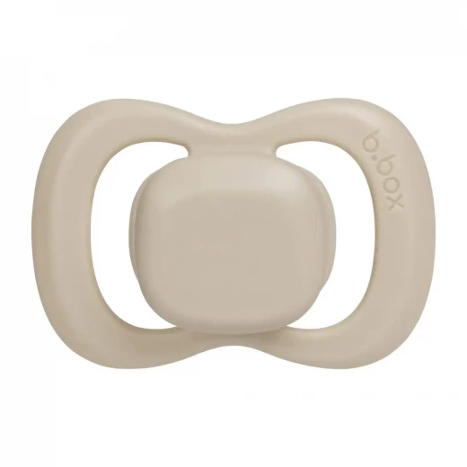 b.box Silicone Pacifiers 6m+, 2-Pack Blush/latte, Orthodontic, Symmetrical Shape, BPA-Free with Protective Cover - B.Box - Image 14