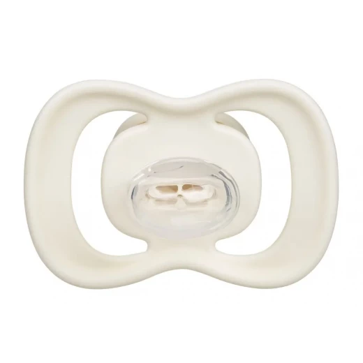b.box Silicone Pacifiers 6m+, 2-Pack Sage/Vanilla, Orthodontic, Symmetrical Shape, BPA-Free with Protective Cover - B.Box - Image 7