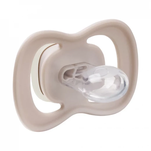 b.box Pacifier Silicone 2 Twin Pack, Blush/Latte | Soft Orthodontic Soother for Newborns | Lightweight & Durable Design | 0m+ - B.Box - Image 12