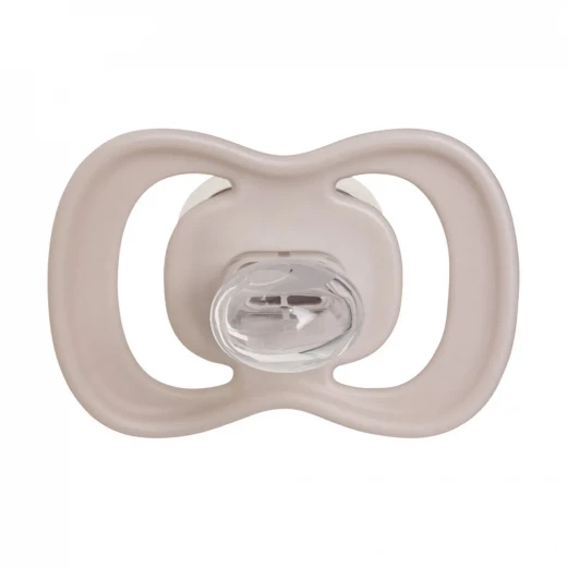 b.box Pacifier Silicone 2 Twin Pack, Blush/Latte | Soft Orthodontic Soother for Newborns | Lightweight & Durable Design | 0m+ - B.Box - Image 7