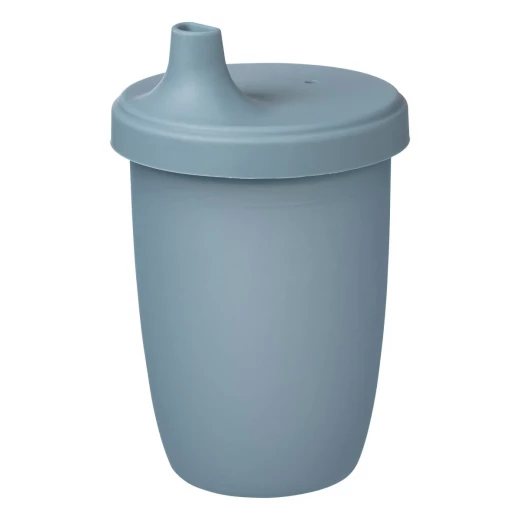 كوب شرب سيليكون للأطفال, بمقبض مريح وسهل الإمساك، فوهة ناعمة بزاوية، غطاء مدمج, خالٍ من BPA والفثالات وPVC كوب تدريبي مقاوم للانسكاب لون المحيط من بي بوكس - بي بوكس - Image 8