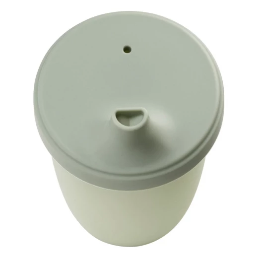 b.box Silicone Spout Cup for Babies, Easy-Grip Handles, Soft Angled Spout, Built-In Cover, BPA-Free, Interchangeable Base & Lid, Spill-Resistant Training Cup Sage - B.Box - Image 8