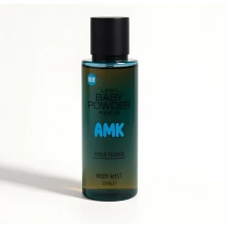 AMK Lady Baby Powder Body Mist Green 250ml Refreshing Fragrance for Daily Use