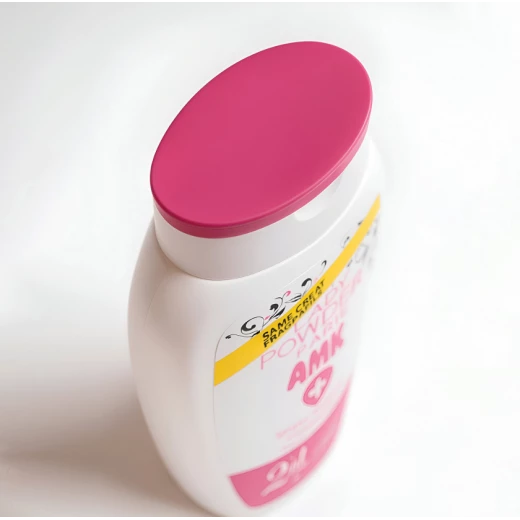 AMK Lady Baby Powder Paris Simply Sensitive Feminine Cleansing Wash, Pink, 250ml, 2-in-1 Intimate Shampoo & Wash, pH Balanced, Gentle Daily Care - AMK - Image 2