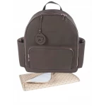 Pasito a Pasito Diaper Bags – London Coffee Rucksack (LD) Elegant and Functional Backpack for Stylish Moms - Pasito a Pasito