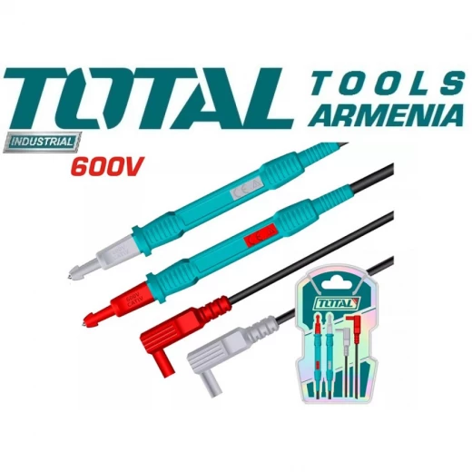 أسلاك اختبار 600فولت | 80سم من توتال (TMT30851) - توتال - Image 2