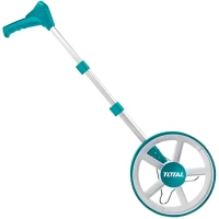 TOTAL Measuring Wheel (TMT19945), Durable Distance Measuring Tool with Clear Display, Foldable Handle & Ergonomic Grip for Indoor & Outdoor Use