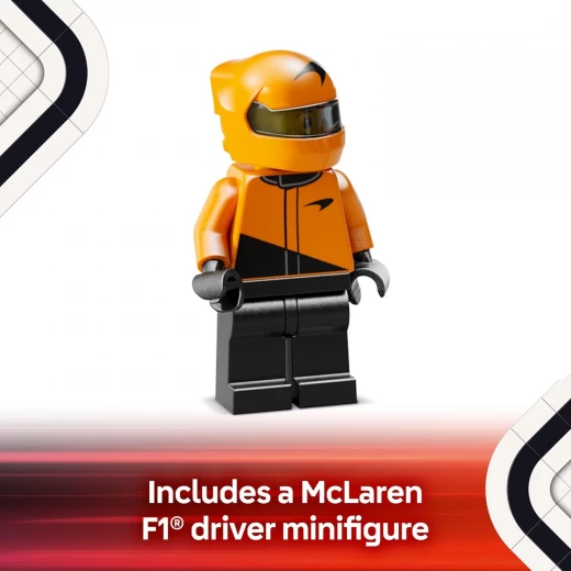 مجموعة بناء سيارة سباق LEGO Speed Champions McLaren F1 MCL38 للأطفال - ليجو - Image 2