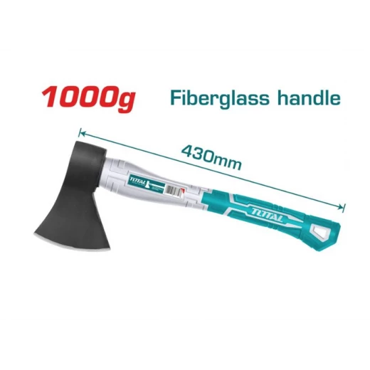 فأس توتال 1000 جرام (THT7810006) - فأس متين لتقطيع الخشب - توتال - Image 2