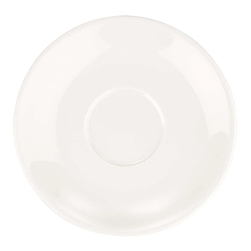 Bonna Elegant White Saucer for 250ml Cup , Perfect Design for Stylish Coffee & Tea Presentation - Bonna