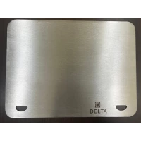 Delta Stainless Steel Pizza Baking Board ,40 × 30 cm , Flat Surface for Even Baking of Pizza, Breads, and Pastries