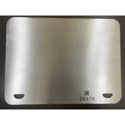 Delta Stainless Steel Pizza Baking Board ,40 × 30 cm , Flat Surface for Even Baking of Pizza, Breads, and Pastries