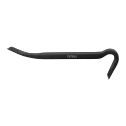 TOTAL Wrecking Bar 610mm (THT431242), Heavy-Duty Demolition & Pry Bar Tool for Nail Removal & Construction Work
