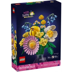 LEGO Icons Little Sunny Bouquet (10347) Building Set for Adults – creative floral decoration for home or office display