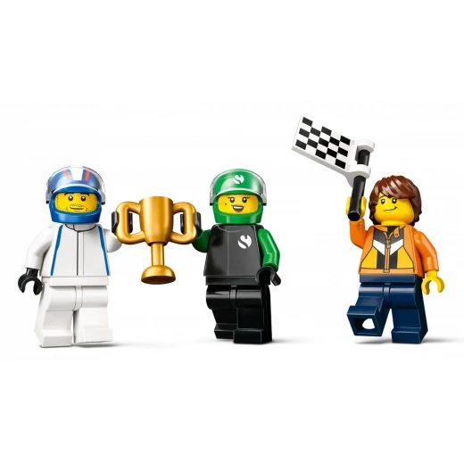 LEGO City F1 Grid Set with VCARB & Sauber Race Cars – Formula 1 racing playset for speed and competition fans - LEGO - Image 6