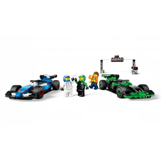 LEGO City F1 Grid Set with VCARB & Sauber Race Cars – Formula 1 racing playset for speed and competition fans - LEGO - Image 7