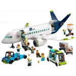 LEGO City Passenger Airplane Playset – airport-themed building toy with minifigures and accessories - LEGO