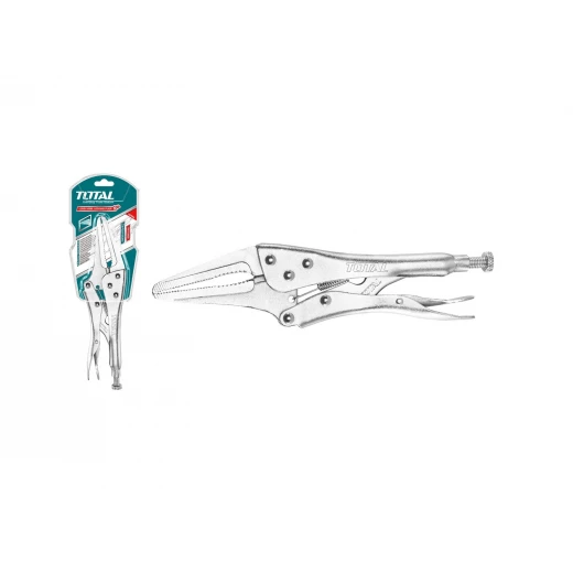 Total Stanley 9-inch Long Nose Locking Pliers - Heavy Duty Grip Total Stanley 9-inch Long Nose Locking Pliers - Heavy Duty Grip