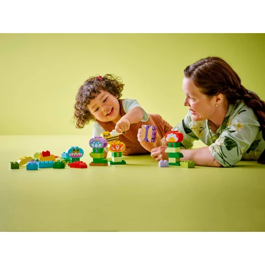لعبة حديقة وزهور ليغو دوبلو للأطفال – مكعبات تعليمية لتنمية الإبداع والمهارات الحركية للصغار - ليجو - Image 5