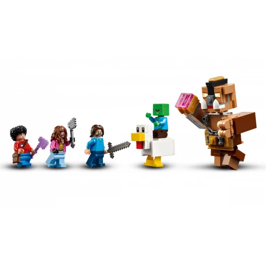 LEGO Minecraft Woodland Mansion Fighting Ring Set – Battle and Build Adventure for Minecraft Fans - LEGO - Image 4