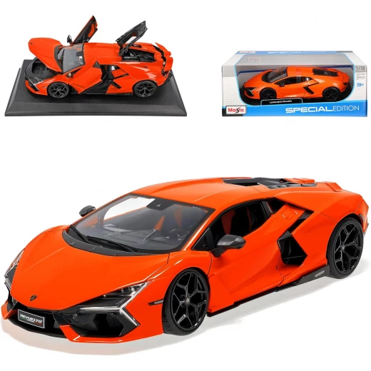 Maisto – Lamborghini Revuelto 2023 – Special Edition – 1:18 Scale – Model 31463 OG – Orange Maisto – Lamborghini Revuelto 2023 – Special Edition – 1:18 Scale – Model 31463 OG – Orange