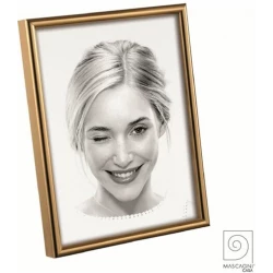 إطار صورماسكاني 20x30 سم ذهبي - إطارات الصور والألبومات