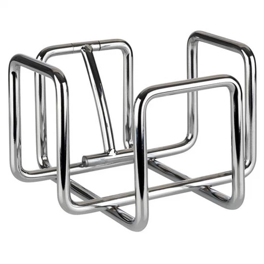 APS Hero Napkin Holder Chrome Stainless Steel Table Accessory APS Hero Napkin Holder Chrome Stainless Steel Table Accessory