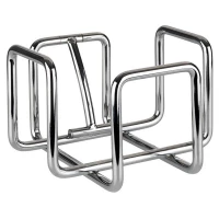 APS Hero Napkin Holder Chrome Stainless Steel - 14.5x14.5cm - Sleek and Durable Table Accessory