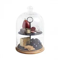 KitchenCraft Appetiser Two Tier Serving Dome 33x21cm