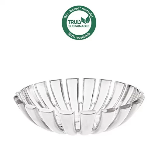 Guzzini Dolcevita Basket 25cm Clear Serveware - Plastic Guzzini Dolcevita Basket 25cm Clear Serveware - Plastic