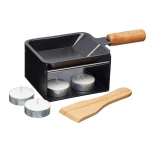 KitchenCraft Artesa Raclette Pan with Burner Stand - Cheese Accessories - KitchenCraft