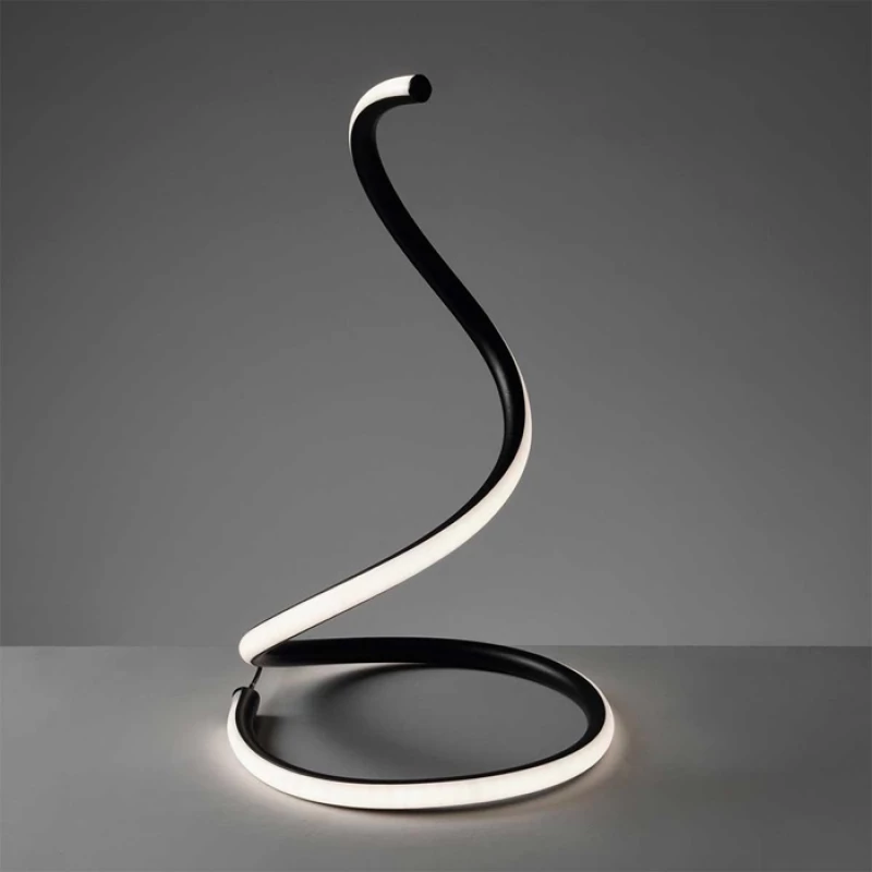 Mascagni Table Lamp Black Metal – Modern Home Lighting and Stylish Decor - Mascagni