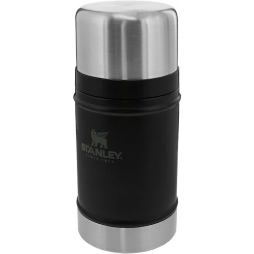 Stanley Classic Vacuum Food Jar 0.70L – black Container for Hot Meals Stanley Classic Vacuum Food Jar 0.70L – black Container for Hot Meals