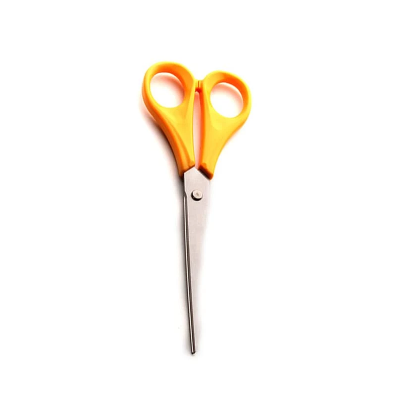 Raion Metal Scissors RS-152 – Yellow Handle, Durable & Precise Cutting - Raion