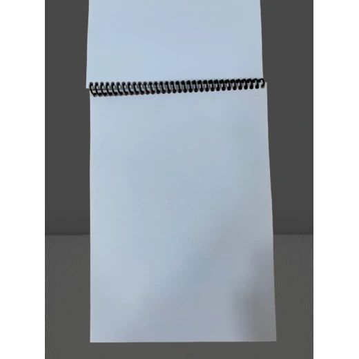 دفتر رسم سلكي من زووم، مقاس A4، 20 ورقة، بنفسجي - زووم - Image 3