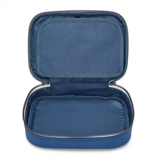 Kipling Large Pencil Case - Unisex Fantasy Blue - Holds 100 Pens 21 x 5 x 15 cm - Kipling - Image 3