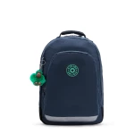 Kipling Class Room Large Backpack with Laptop Compartment, Blue/Green Unisex, Size 43 × 29 × 24 cm, Spacious, Durable & Stylish, Perfect for School and Work - Kipling