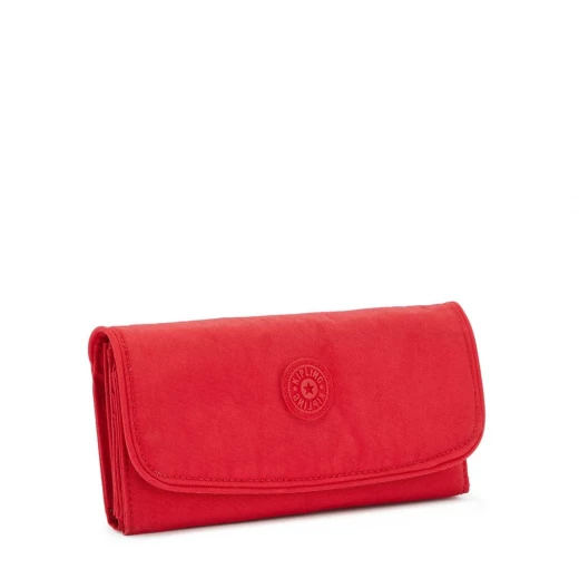 Kipling Money Land Wallet, Red Rouge, Spacious RFID Ladies Wallet with Spacious, Stylish, and Secure for Everyday Use 10 x 3 x 18.5 cm - Kipling - Image 5