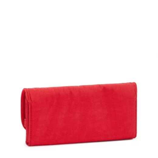 Kipling Money Land Wallet, Red Rouge, Spacious RFID Ladies Wallet with Spacious, Stylish, and Secure for Everyday Use 10 x 3 x 18.5 cm - Kipling - Image 2