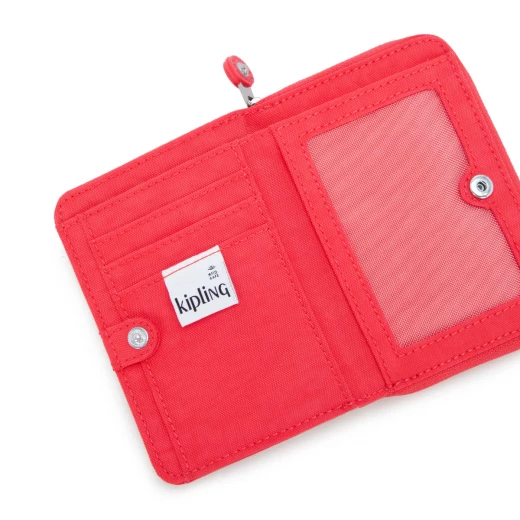 محفظة ماني لوف متوسطة الحجم, لون أحمر إسكيب مع حماية RFID ,أنيقة، آمنة، ومثالية للاستخدام اليومي 9.5 × 2.5 × 12.5 سم من كيبيلنج - كيبلينج - Image 2