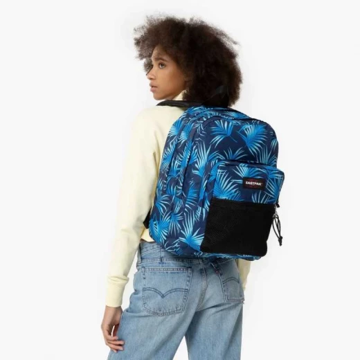 EASTPAK Pinnacle Brize Navy Backpack, 38L Large School Bag with Double Compartments & Padded Straps - 40 x 31 x 26 cm - Eastpak - Image 4