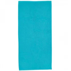 Kela Ladessa 100% Cotton Towel 50x100 cm, Soft & Absorbent Bathroom Hand Towel, Turquoise