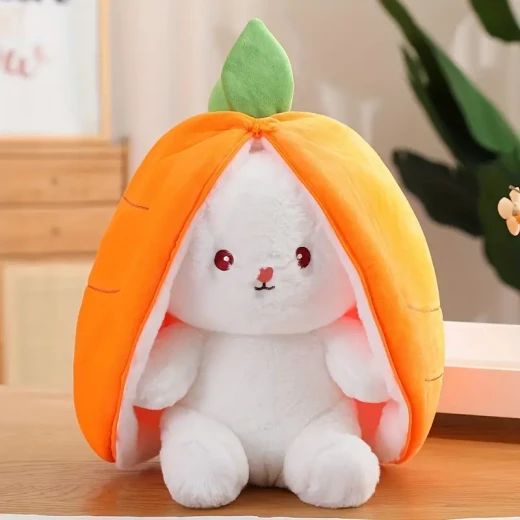Fruit-Themed Rabbit Plush Toy Set – Cute, Transformable, and Soft Stuffed Rabbits, Ideal Orange Gift for All Ages Fruit-Themed Rabbit Plush Toy Set – Cute, Transformable, and Soft Stuffed Rabbits, Ideal Orange Gift for All Ages