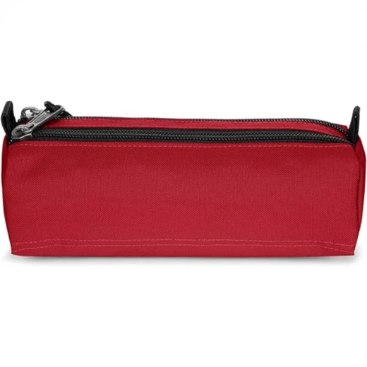 Eastpak Double Benchmark Pencil Case – Scarlet Red – 20.5 × 6 × 7.5 cm, Dual Zipper Compartments, Lightweight & Vegan - Eastpak - Image 2